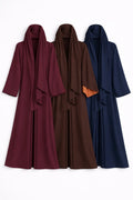 Burgundy , Amber , Midnight Blue